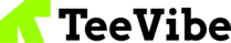 TeeVibe Black Logo